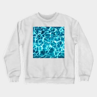 water patterns Crewneck Sweatshirt